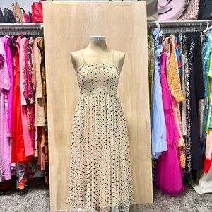 Polka Dot Spaghetti Strap Dress